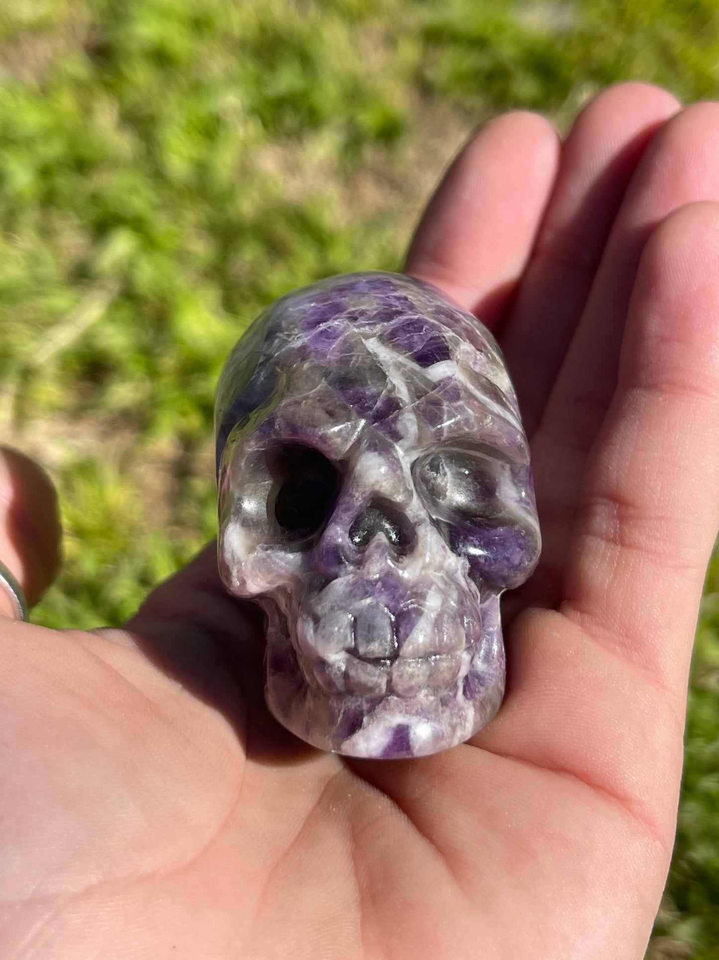Crystal Skull Medium Amethyst