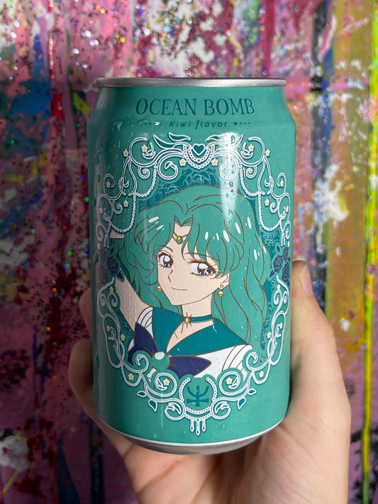 Sailor Moon Ocean Bomb Kiwi Flavor Drink