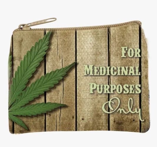 For Medical Purposes Only Coin Purse
