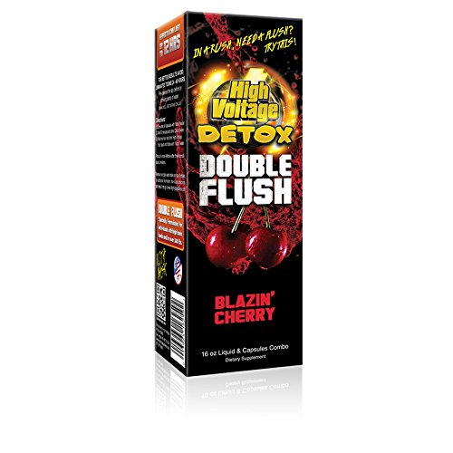 High Voltage Detox Double Flush Drink Blazin Cherry