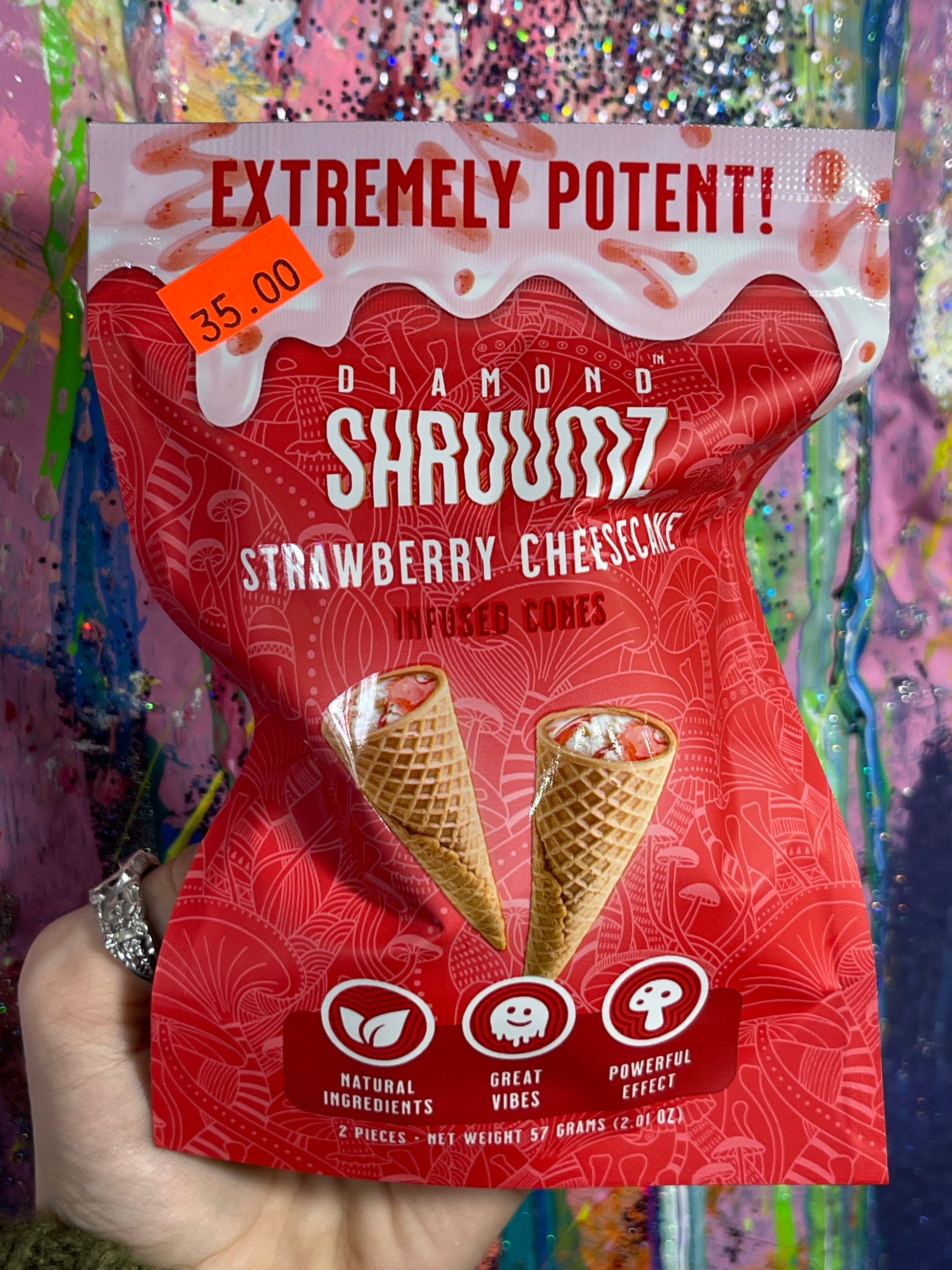 Diamond Shruumz Strawberry Cheesecake