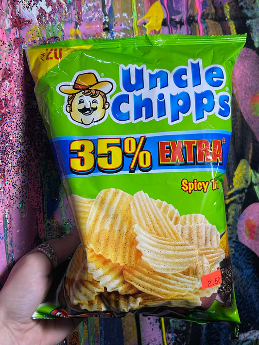 Uncle Chipps Spicy Potato Chips