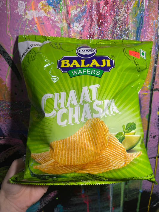 Balaji Wafers Chaat Chaska Tickling Spicy Potato Wafers