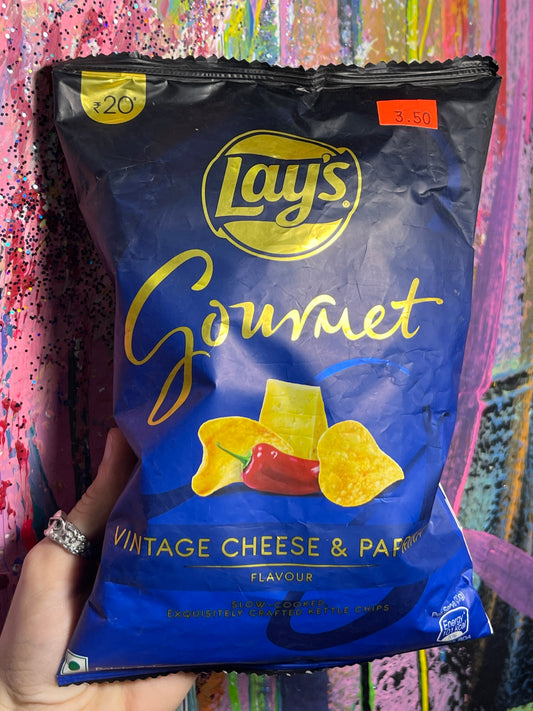 Lay’s Gourmet Vintage Cheese & Paprika Kettle Potato Chips