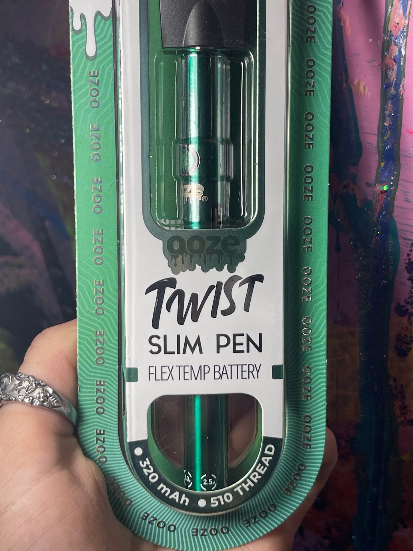 Ooze Slim Pen 2.0 Aqua Teal
