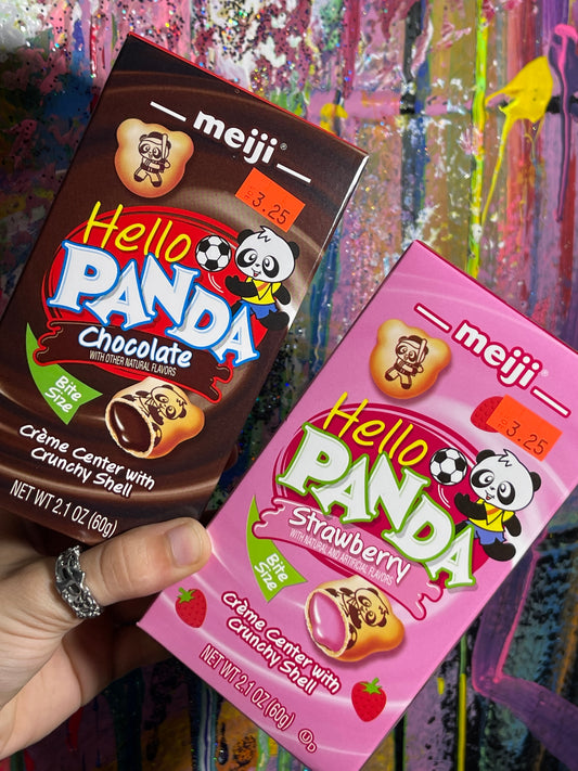 Meiji Hello Panda Bite Size Snacks