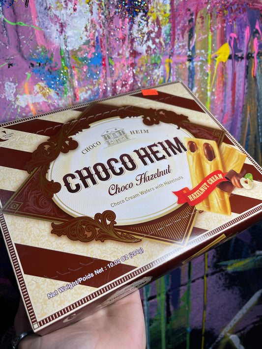 Choco Heim Chocolate Cream Wafers With Hazelnuts 18pc