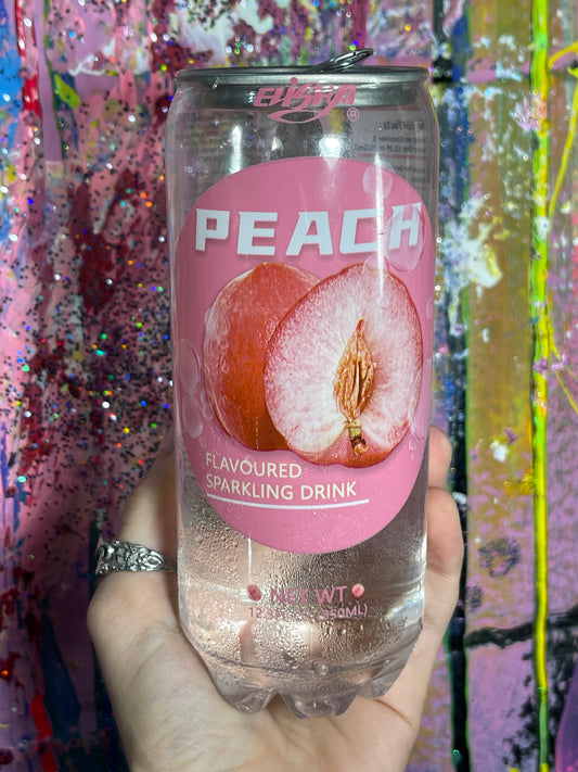 Elisha Peach Flavored Sparkling Drink *As Seen On TikTok*