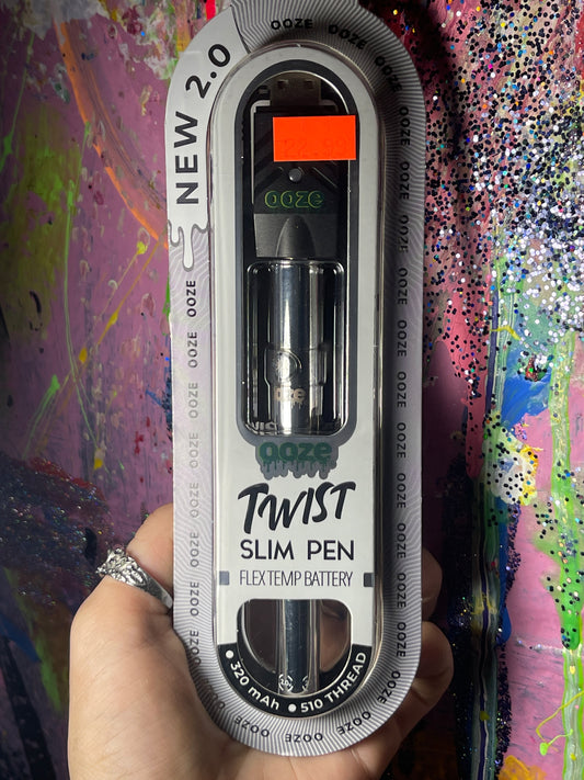 Ooze Slim Pen 2.0 Battery Cosmic Chrome