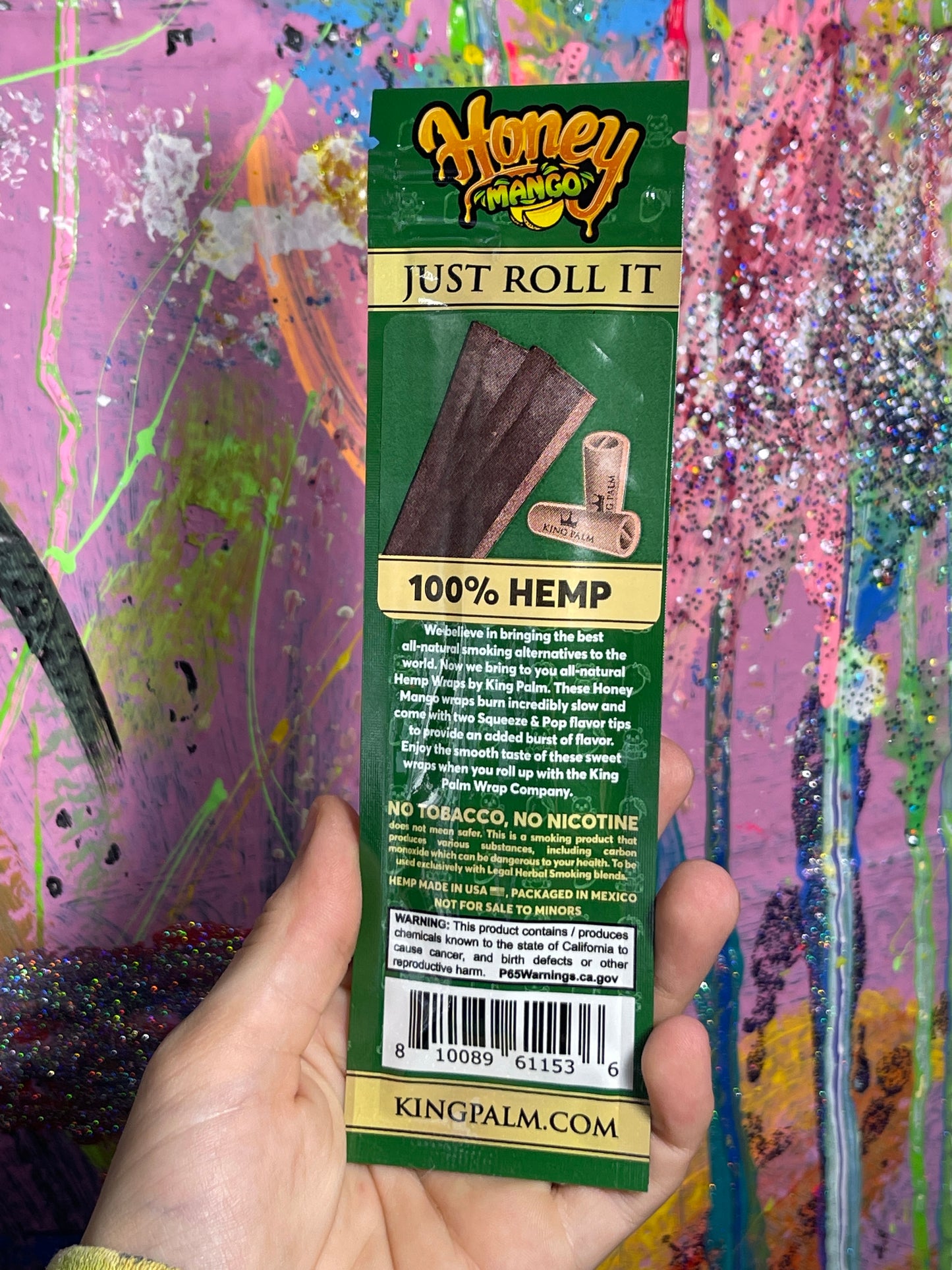 King Palm Hemp Wraps + Flavored Filters
