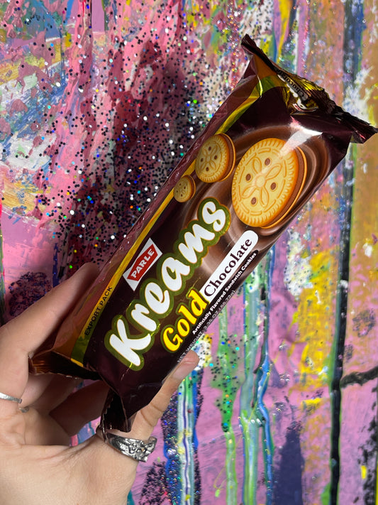 Parle Kreams Gold Chocolate Cookies
