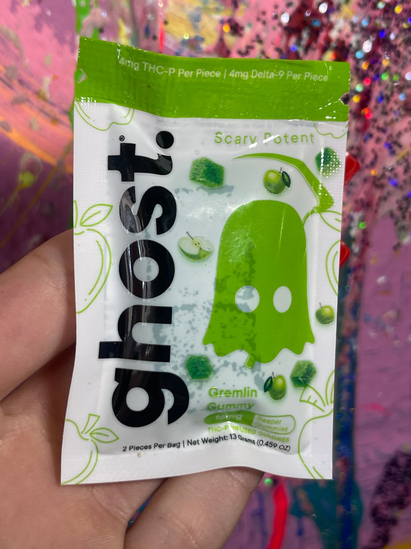 Ghost Scary Potent Gremlin Gummy 2pc